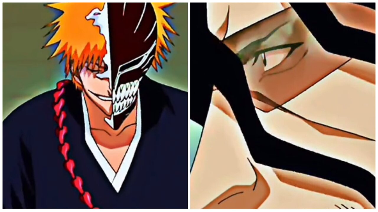 Itchigo vs his own Bankai Getsuga