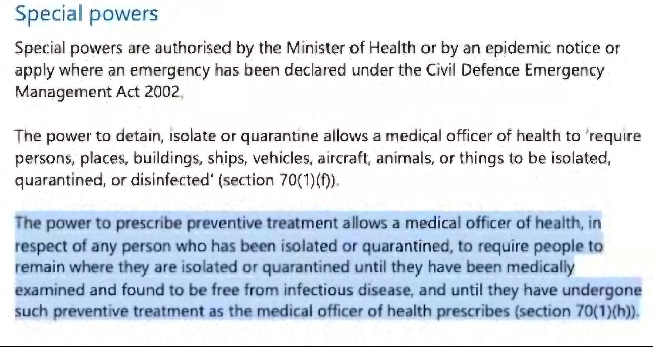 WEF Openly Announces Plan For Quarantines and Forced Injections!!