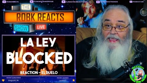 La Ley Reaction - El Duelo- Blocked and edited - First Time Hearing - Requested