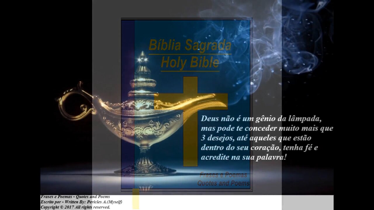 Deus não é um gênio da lâmpada, mas pode te conceder mais que 3 desejos! [Frases e Poemas]
