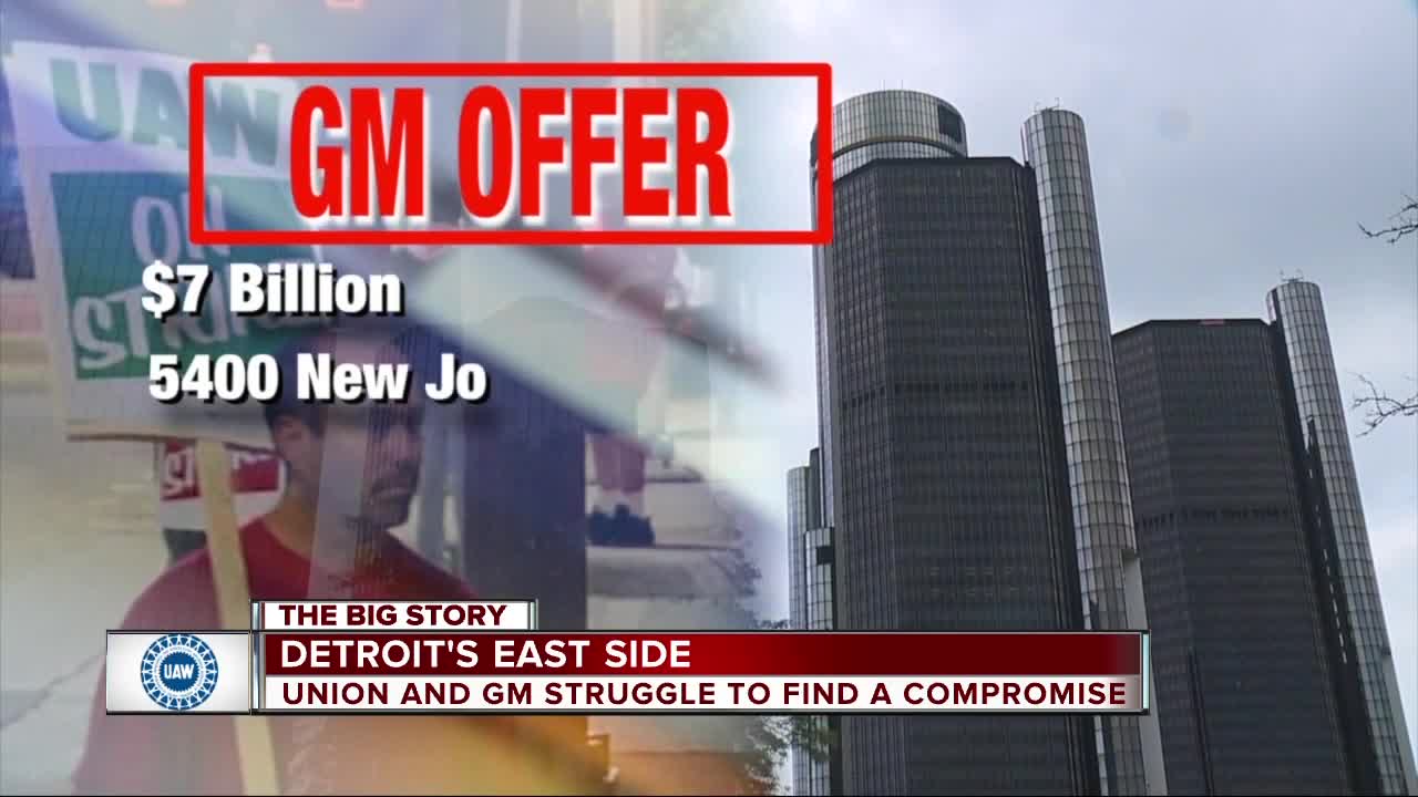 Contract talks between GM, union continue is second day of strike