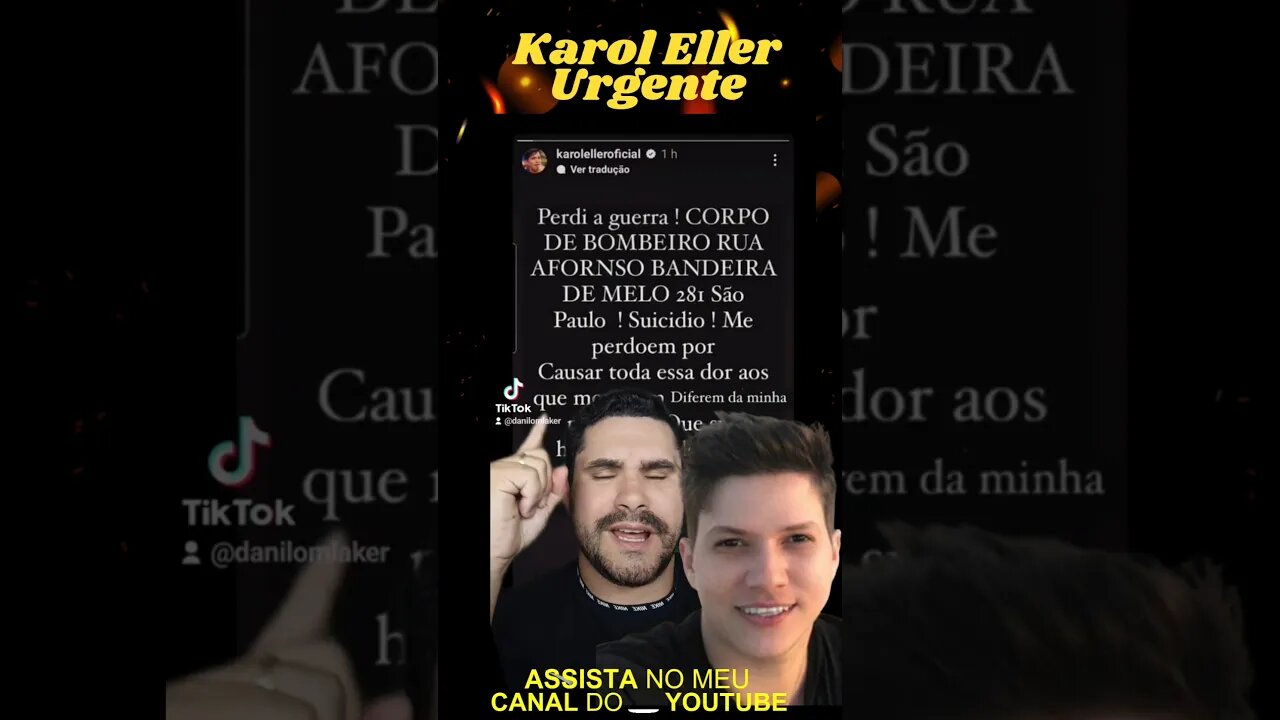 Urgente Karol Eller perde para Depressão. #cristãos #noticias