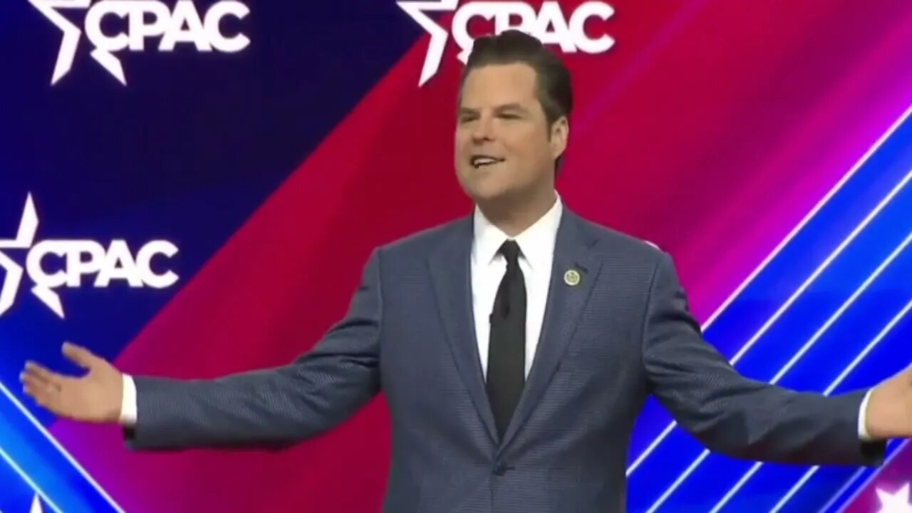 Rep Matt Gaetz Speaks at 2023 CPAC