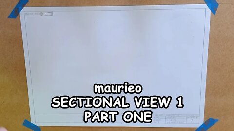 maurieo SECTIONAL VIEW 1 PART ONE
