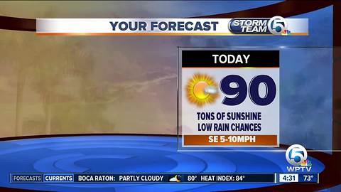 South Florida Wednesday morning forecast (6/20/18)