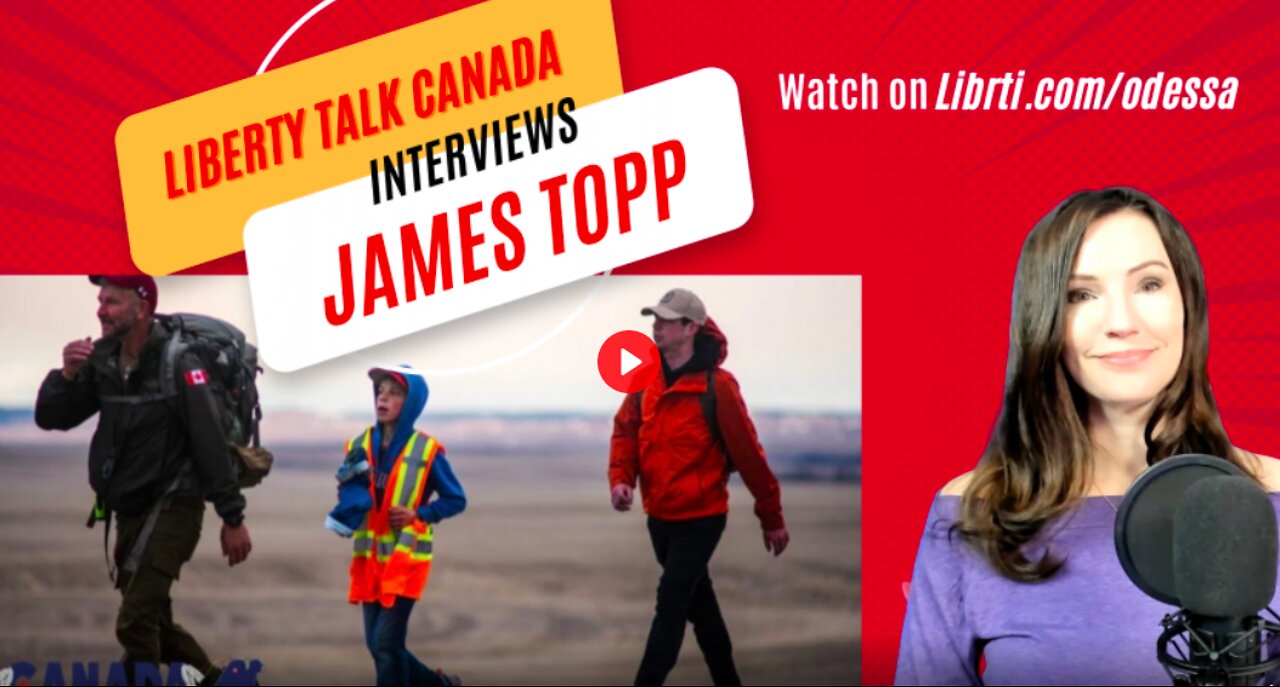 I Interview Military Veteran James Topp Who Is Marching For Freedom Across Canada