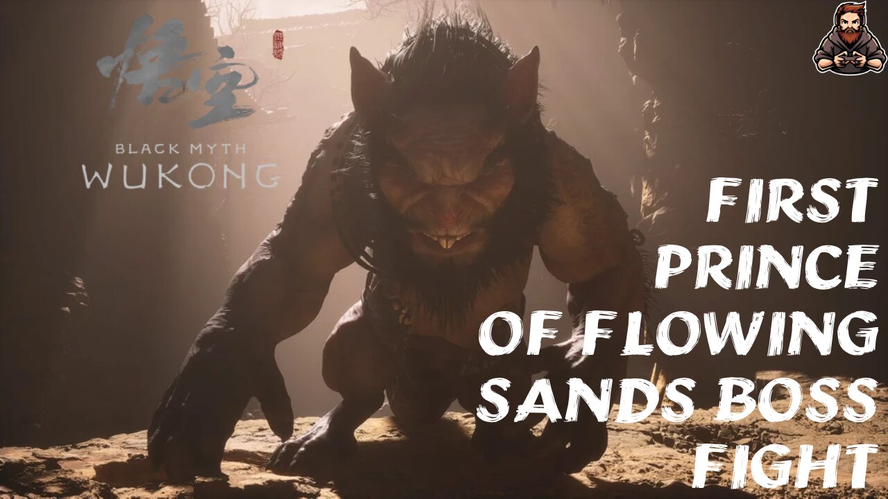 Defeated Yaoguai Chief: First Prince of Flowing Sands | Black Myth: Wukong | Chapter Two