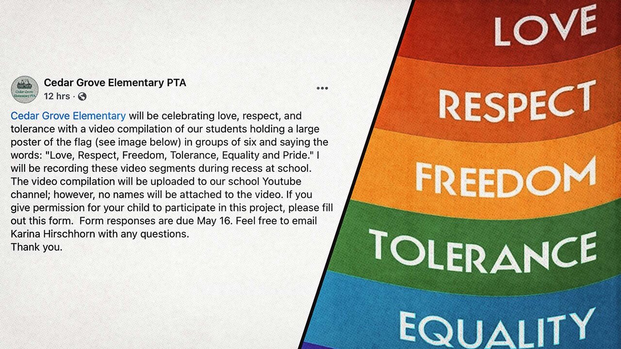 Elementary School Promotes Kids To Pledge Allegiance To Gay Pride Flag