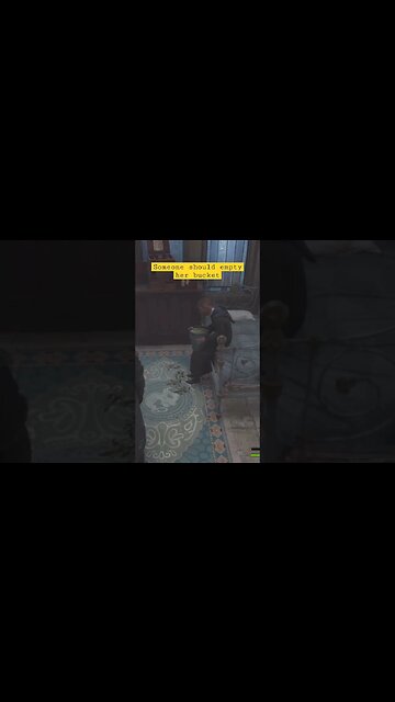 Hogwarts Legacy - someone should empty her bucket.