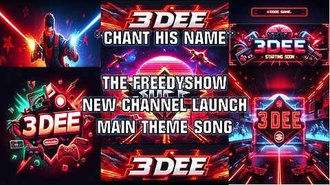 3DEE - Theme song Celebrating new channel launch on Rumble!