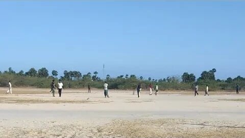 cork ball league match