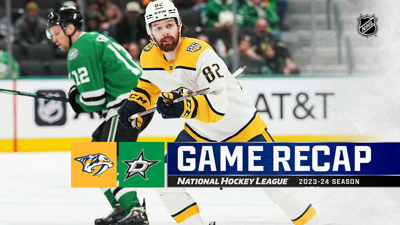 Recap: NSH @ DAL 1.12.24