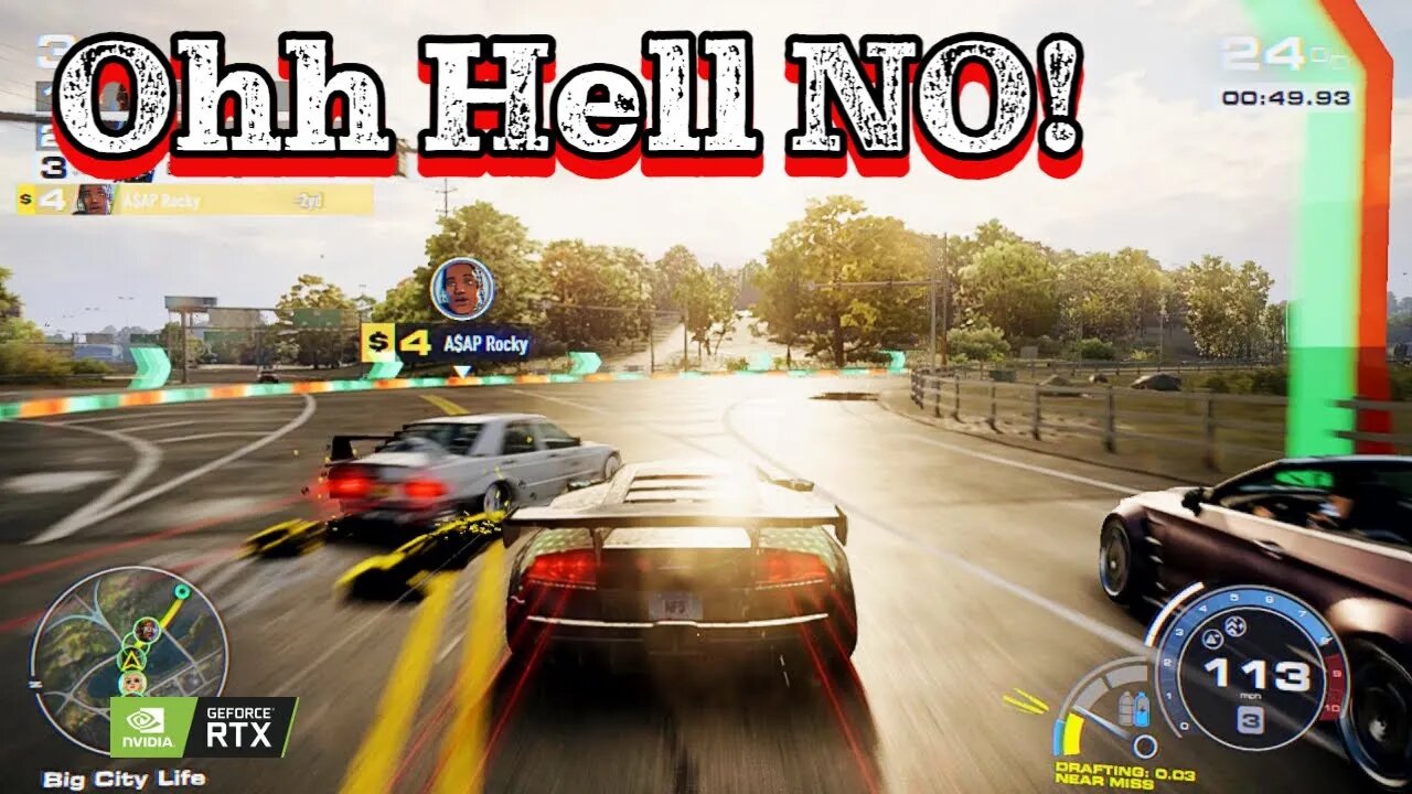 Lamborghini Murcielago Maxed Out in NFS Unbound Gameplay | Big city life