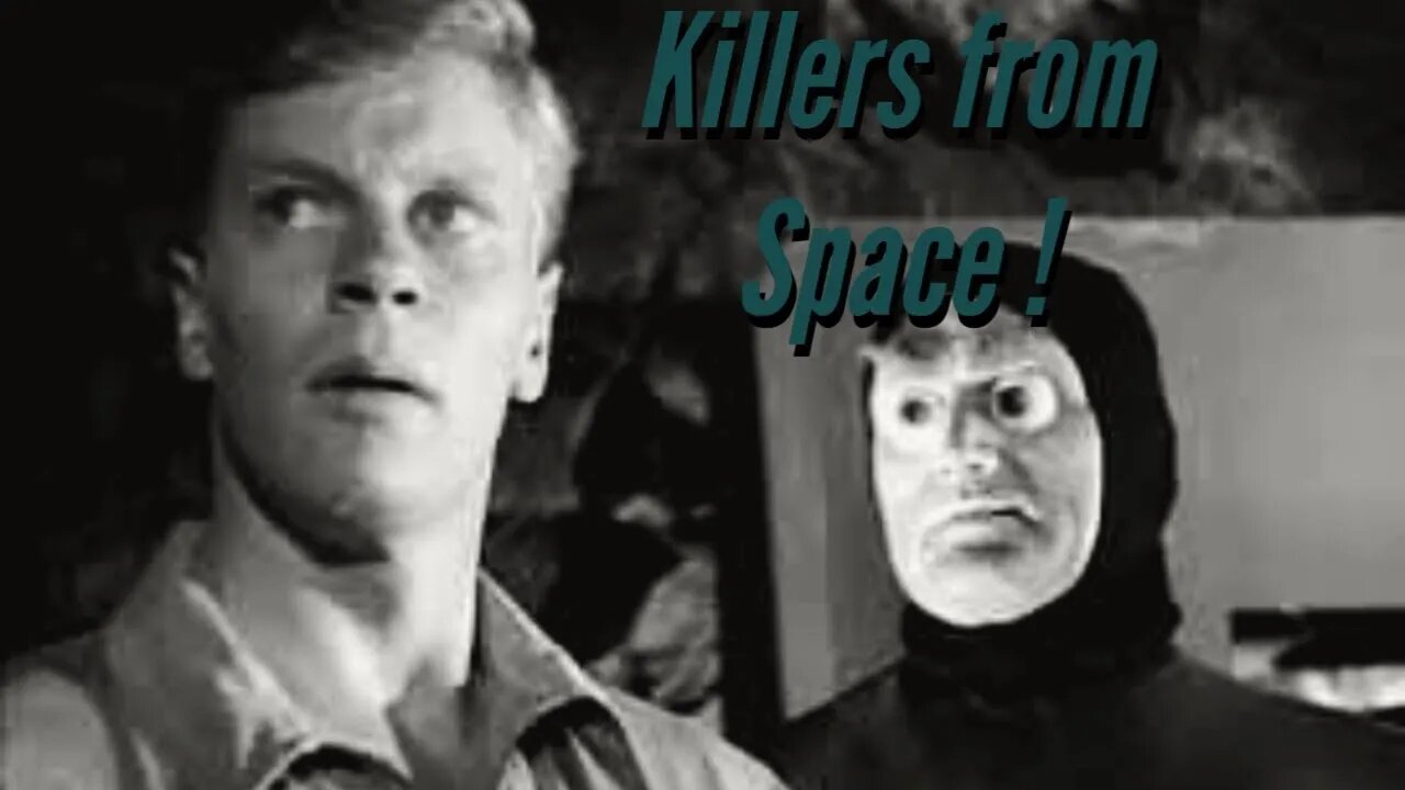 BAD MOVIE REVIEW: Killers from Space (1954) with Peter Graves !!