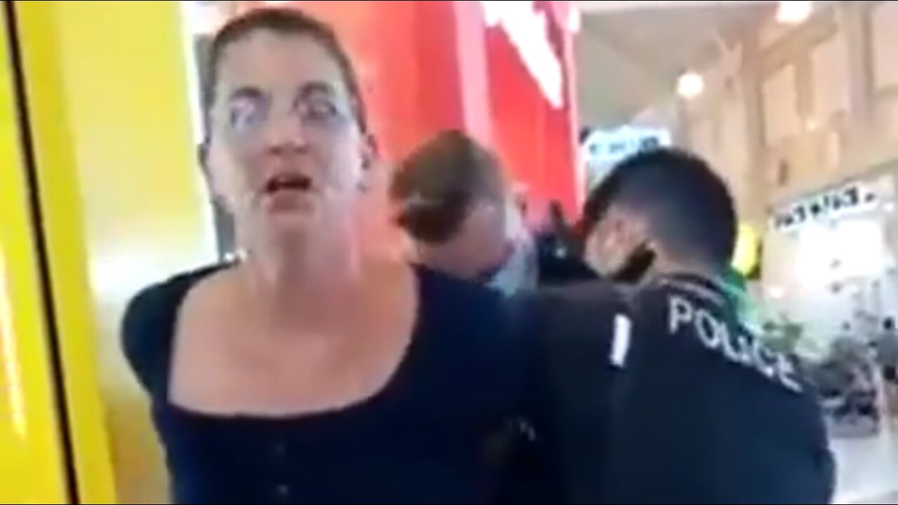 Woman Arrested At Shopping Mall For Not Wearing A Mask