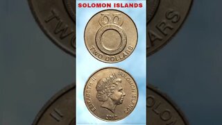 Solomon Islands 2 Dollars 2012.#shorts #coinnotesz #viral