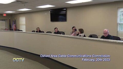 Oxford Area Cable Communications Commission: February, 20th 2023