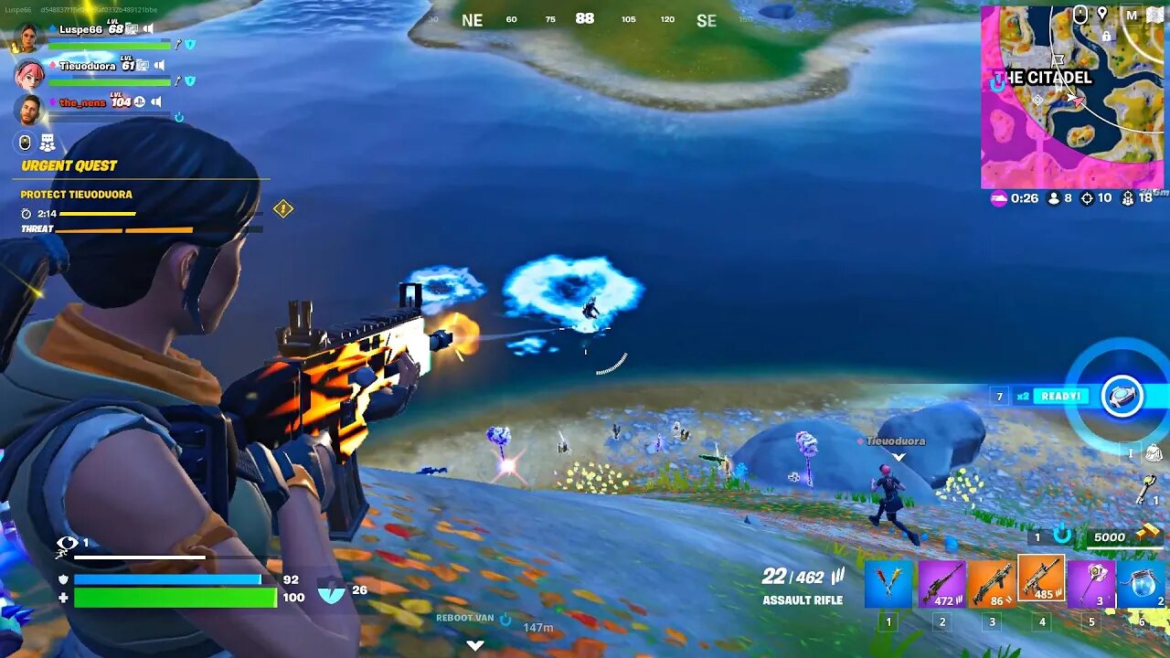 FORTNITE Squad Gameplay Zero Build (No Commentary)