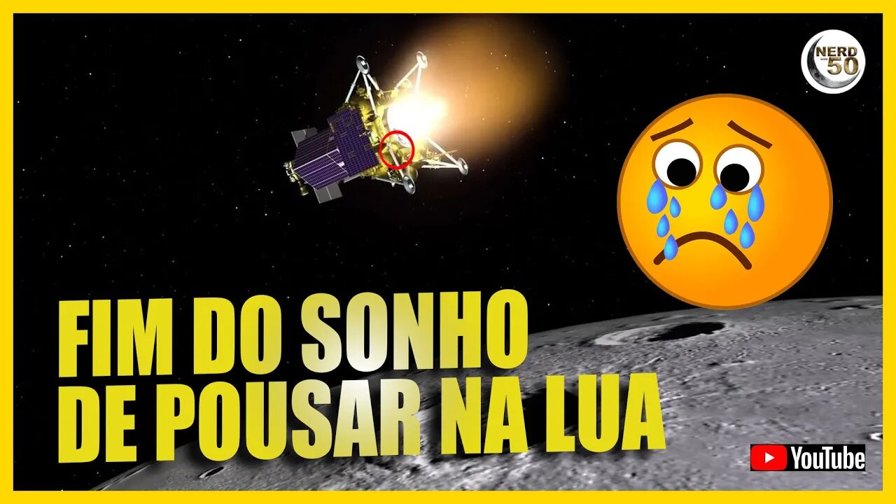 FALHOU! Missão Russa ESPATIFA em solo LUNAR [LUNA25]