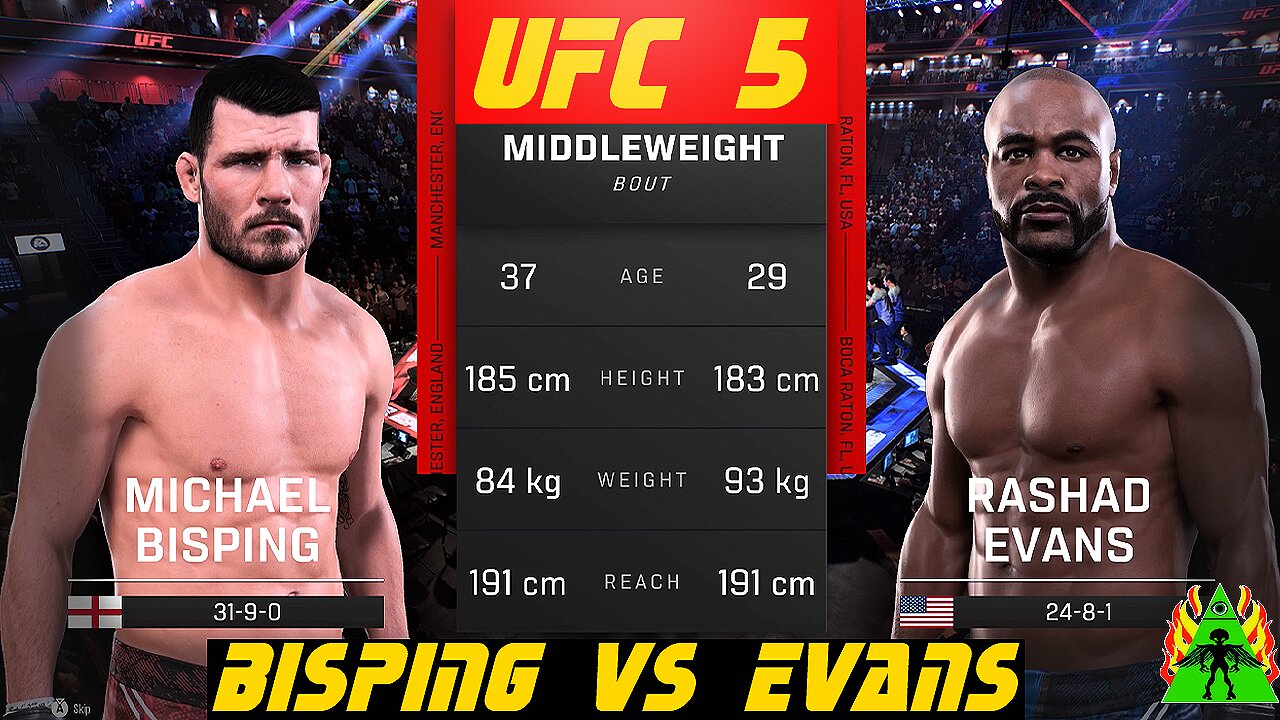 UFC 5 - BISPING VS EVANS