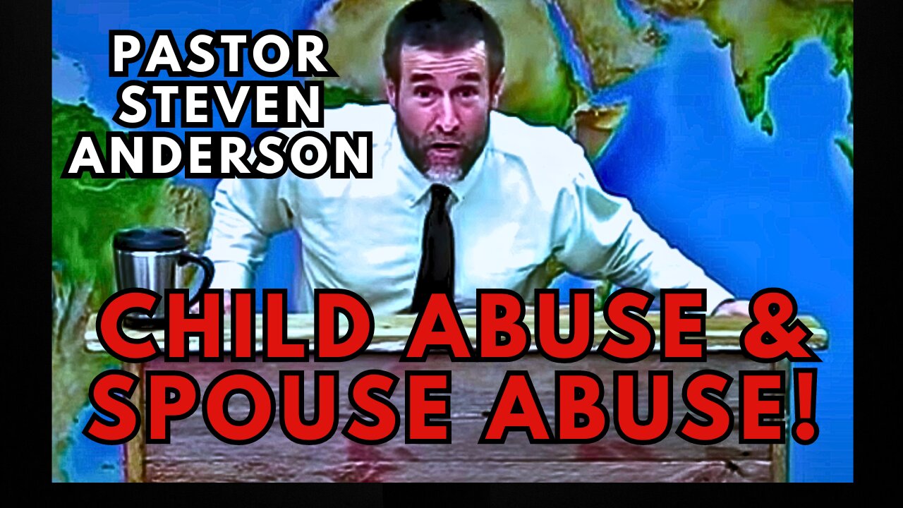 Pastor Steven Anderson Exposed! | Accused of Beating Wife & Children!