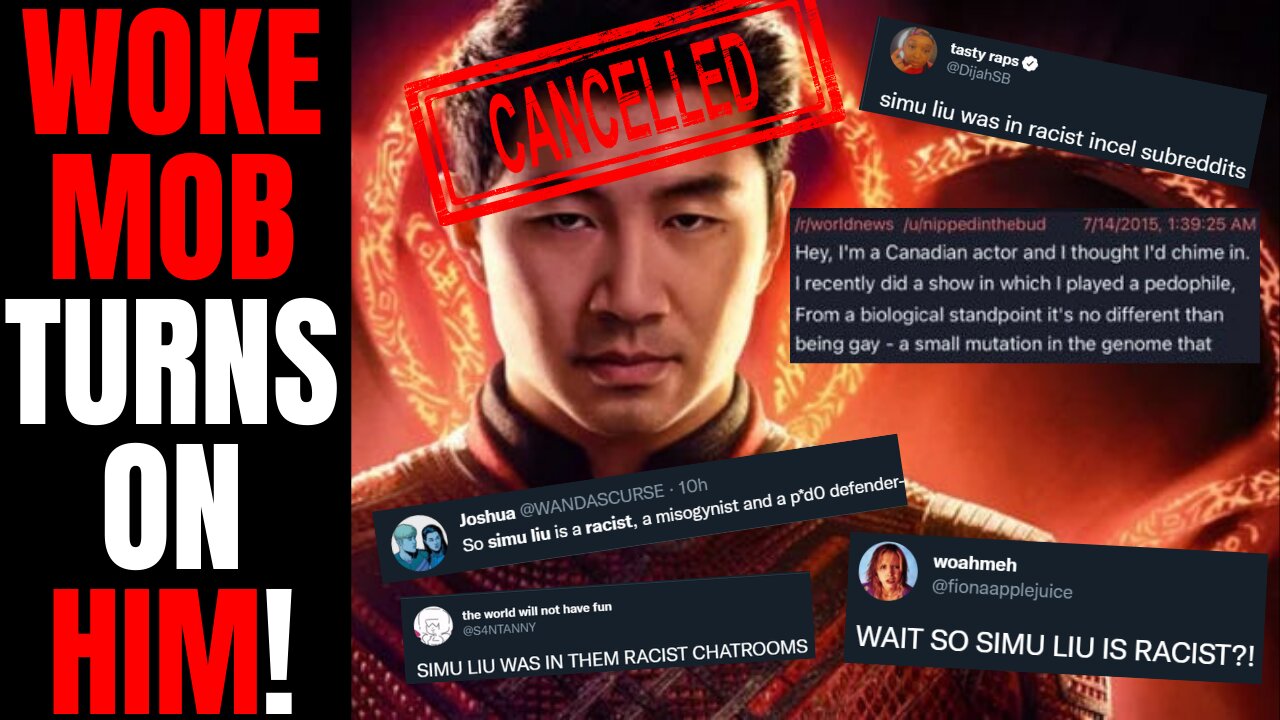 Marvel Fans TURN ON Simu Liu! | Want Him CANCELLED After PEDO Sympathizer Reddit Posts Exposed!