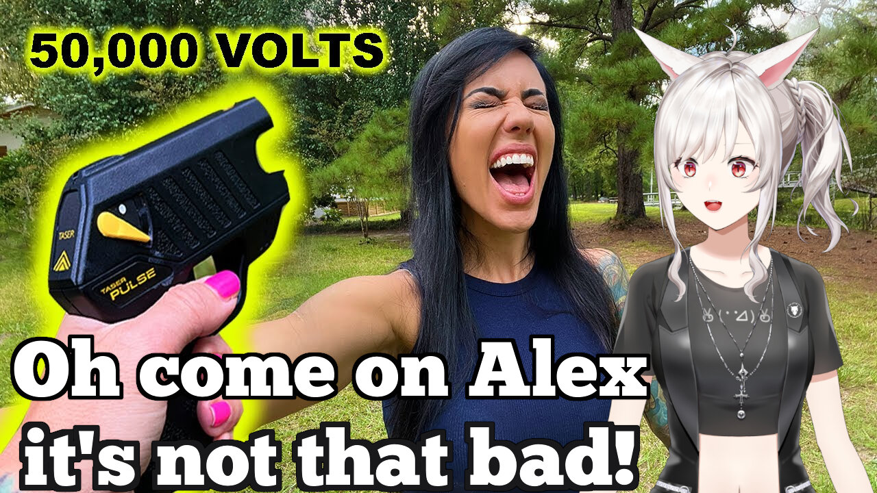 Hot guntuber gets tased! || Alex Zedra react