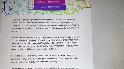 NORWAY OFFICIALLY USES ETHEREUM TO LOG ON THE BLOCKCHAIN!!!!