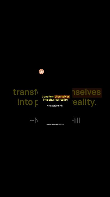 The Self-Confidence Formula by Napoleon Hill. Steps 1 & 2