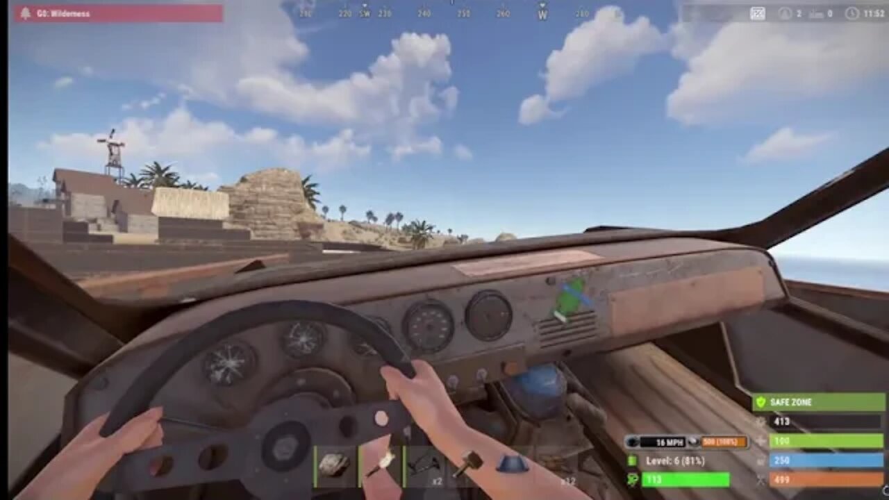 Rust GamePlay Original GoKart