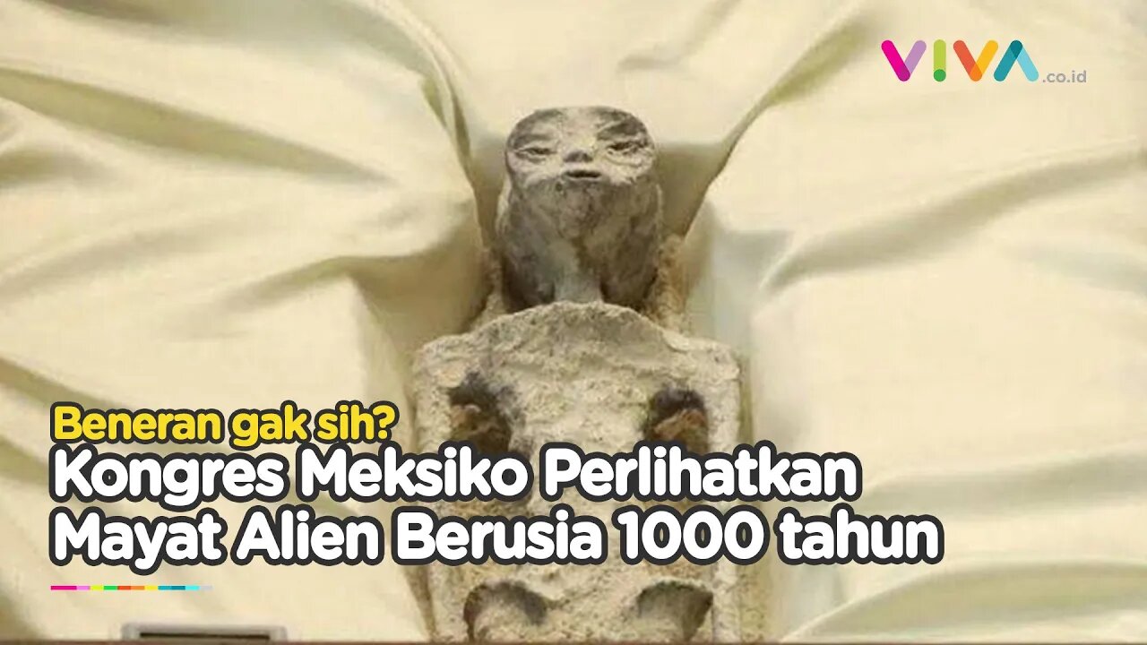 Kongres Meksiko Pamer 2 Jasad Alien Berusia 1000 Tahun