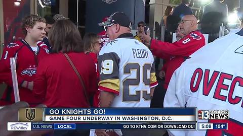 Fans are excited about Game 4 in Washington, D.C.