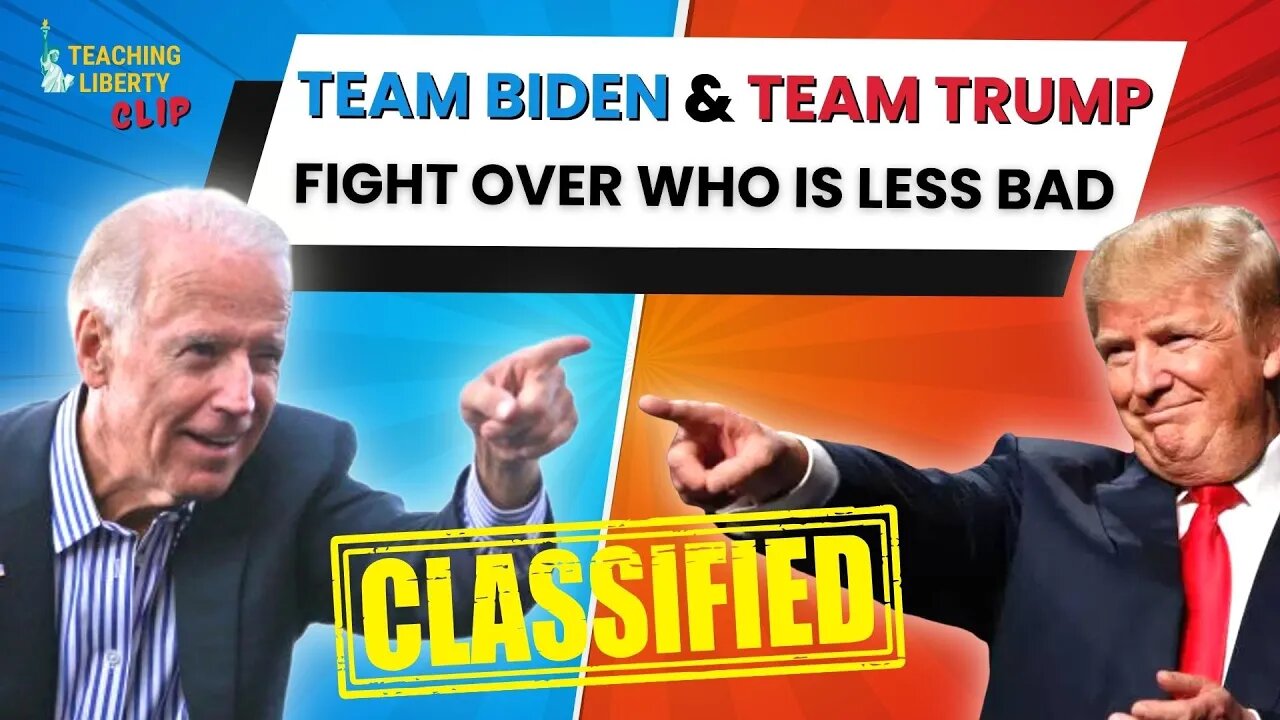 CULTURE WAR: Republicans & Democrats SPIN narrative on CLASSIFIED documents