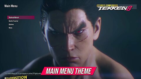 TEKKEN 8 | MAIN MENU THEME | Beta Version Extended Video Soundtrack | 鉄拳 8