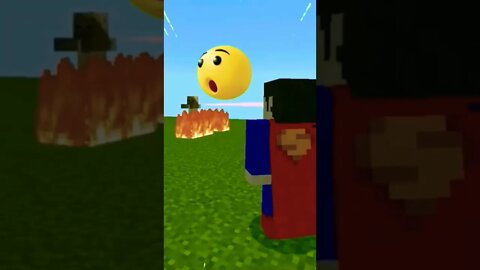 Superman no universo do minecraft!!!!⛰😱🤯🤯🤯😱😱😱😱😱#minecraft #shorts #viral #fypシ