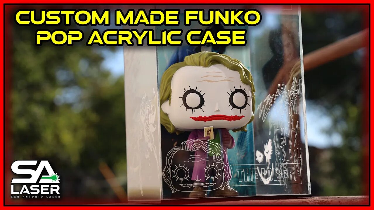 Custom made Funko Pop Acrylic case