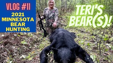 Minnesota Bear Hunting VLOG#11 | Teri's hunt