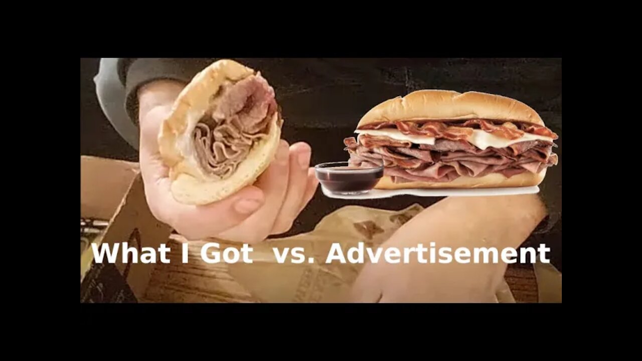 Live - Arby's Beef Chedder & Bacon French Dip Sandwich Review