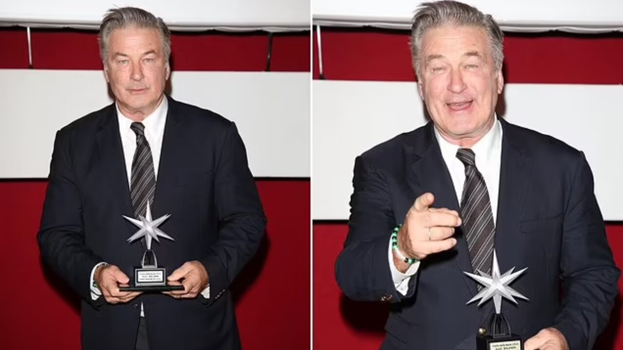 Alec Baldwin Receives Lifetime Achievement Award at Film Fest