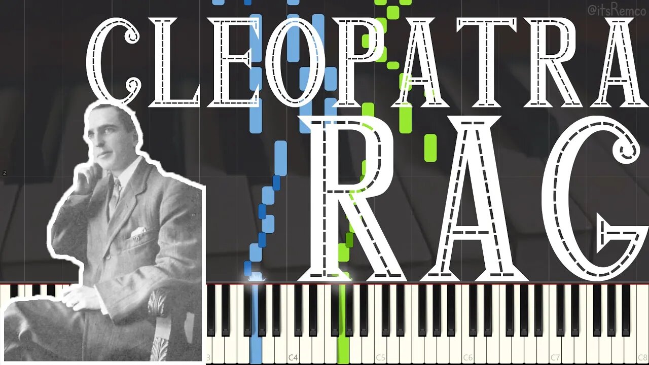 Joseph F. Lamb - Cleopatra Rag 1915 (Ragtime Piano Synthesia)