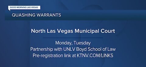 North Las Vegas offering option of deal with outstanding bench warrants