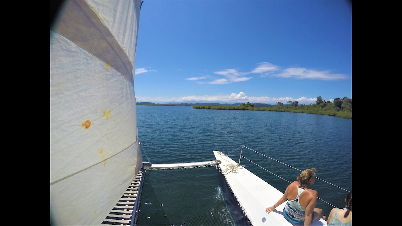 Sailing Bocas del Toro, Panama, February, 2017