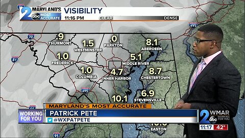 WMAR-2 News Weather at 11