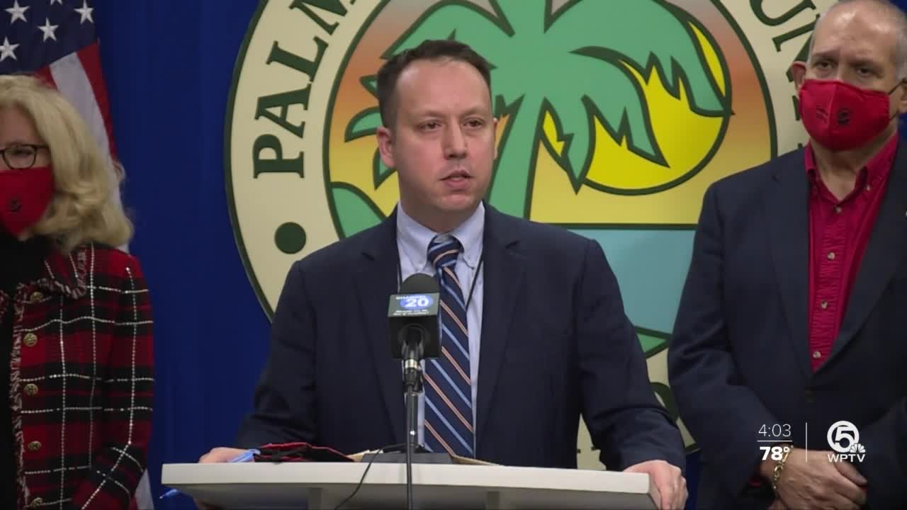 Palm Beach County leaders urge patience during COVID vaccine rollout