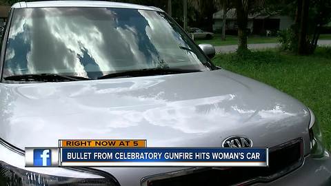 Celebratory gunfire incidents reported throughout Tampa Bay Area, one man injured