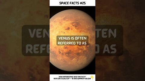 Space Facts: Venus was once earthlike?🤯🌋 #shorts