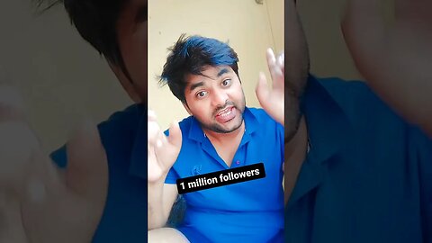 1 million followers pakke #rudrakrishna #trend #funnycomedy #comedy #शॉर्ट्स #viralvideo #shortsfeed