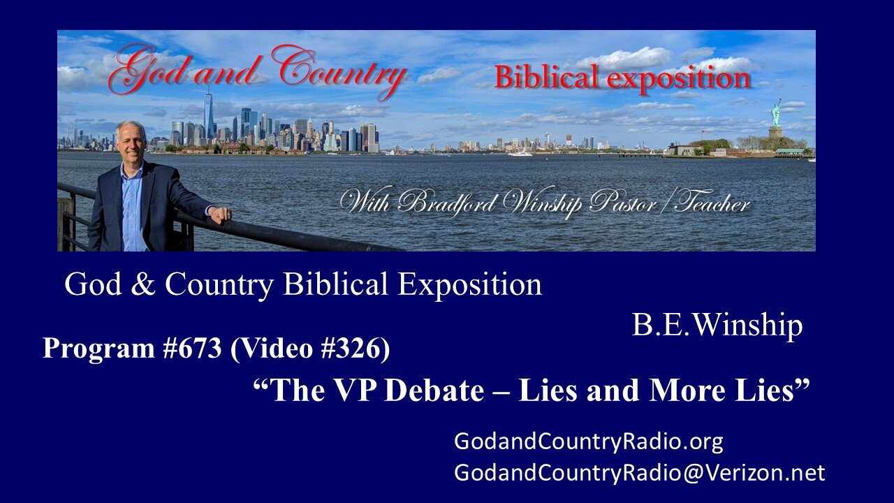 326 - The VP Debate - Lies and More Lies