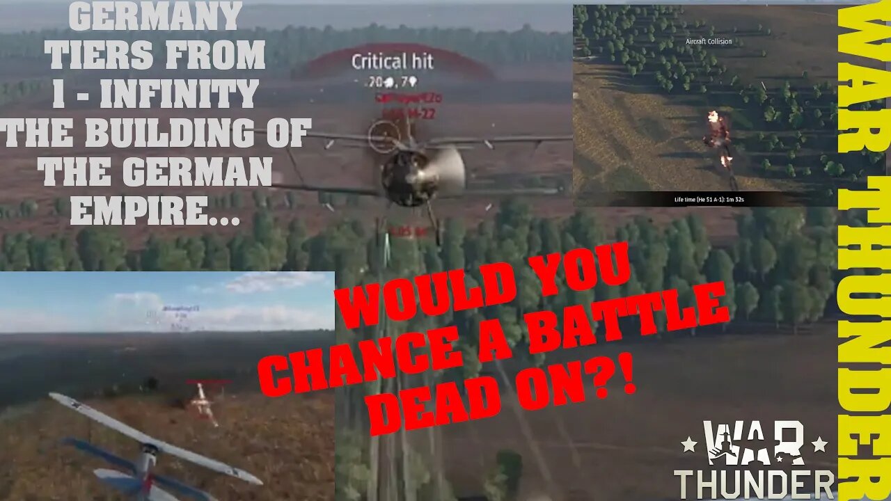 NEW YEAR BONUS: I PLAYED 1 HOUR OF WAR THUNDER - CONSTRUCTING THE GERMAN EMPIRE PART 1