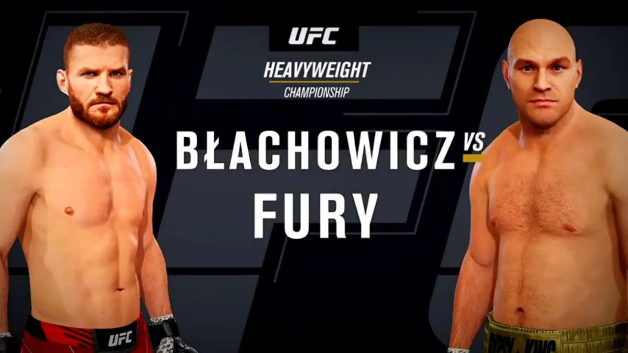 EA Sports UFC 4 Gameplay Tyson Fury vs Jan Blachowicz